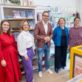 v.l.n.r.: Helena Kurevija (BIPA Marketing Gruppenleitung Werbung), , Michaela Mülleder, Markus Geyer, Sabine Racketseder, Theresa Bodner