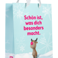 X-MAS Geschenktasche groß blau