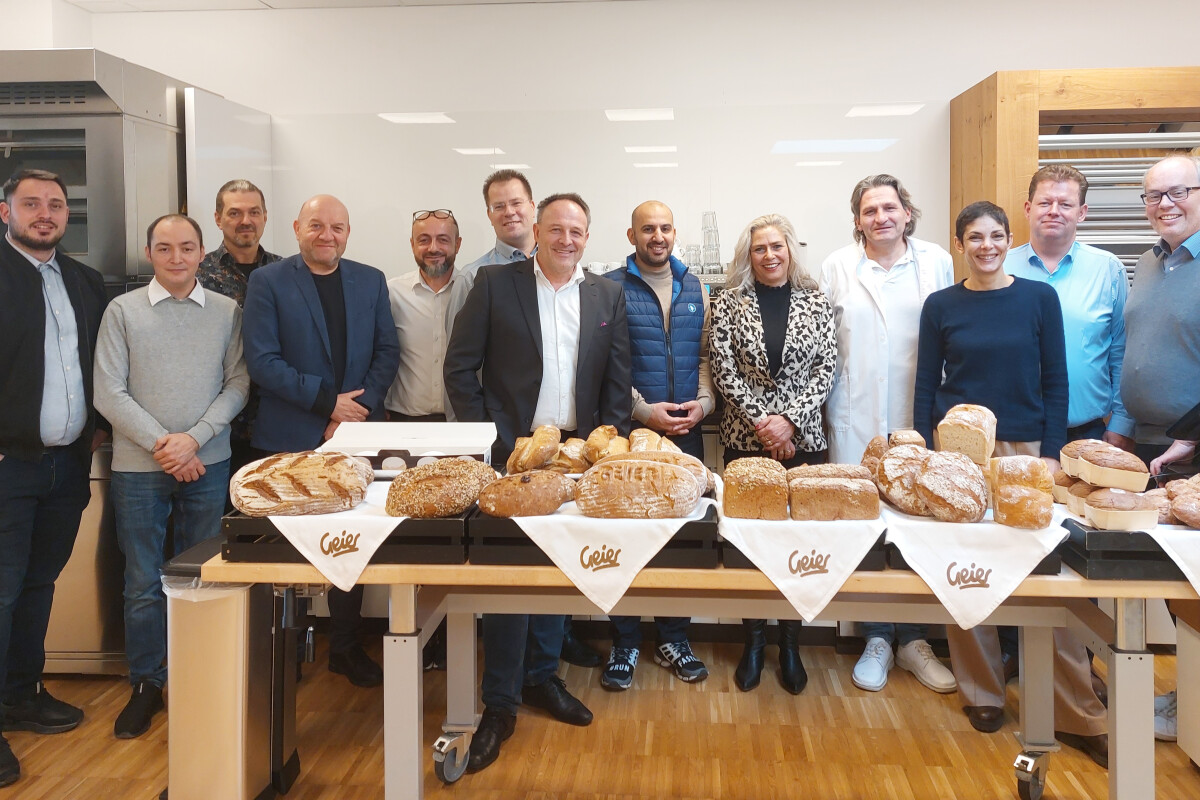 Zu Besuch bei der Bäckerei Geier.