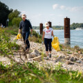 Ja! Natürlich Müllsammelaktion im Nationalpark Donau-Auen