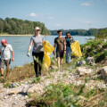 Ja! Natürlich Müllsammelaktion im Nationalpark Donau-Auen