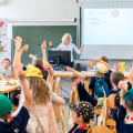 Die Ja! Natürlich Lehrveranstaltung auf der Kinderuni