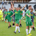 Die BILLA Mannschaft beim Legendenmatch in der Datenpol-Arena.