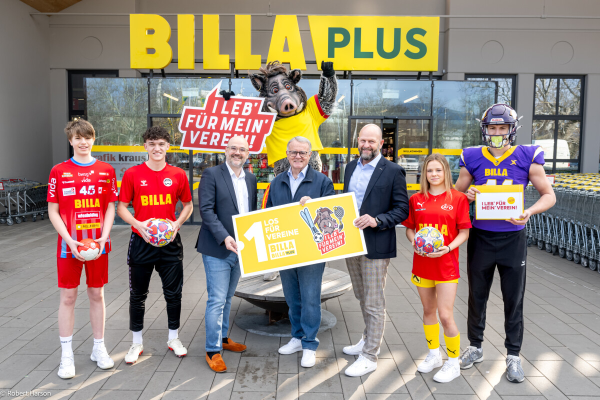 „I leb‘ für mein‘ Verein!“ – mit BILLA Lose für den Vereinssport ...