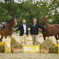 Harald Mießner (BILLA Vorstand Vertrieb) und Andreas Pieler (Geschäftsführer KÖNIGSHOFER GmbH) freuen sich über den Roll-out des Pilotprojektes.