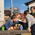 Making-of der neuen ADEG Kampagne „Land aufs Herz” mit Erna Marosi.