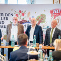 v.l.n.r.: Marcel Haraszti, Franz Fischler, Andreas Steidl, Erwin Unger und Klaudia Atzmüller