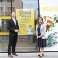 Peter Gschiel (BILLA Sales Director for Styria and Southern Burgenland) and Provincial Councillor Doris Kampus.