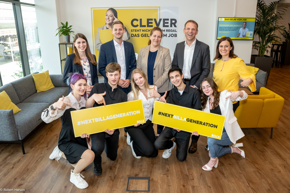 On 23 May 2024, BILLA organised an interactive event for 3rd-year apprentices from Vienna, Lower Austria and Burgenland in Engerthstrasse in Vienna's 20th district.