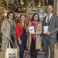 BILLA celebrates the opening of BILLA PFLANZILLA in Graz, on the opening day were (from left to right) Michael Paterno, BILLA Board Member for Consumer & Insights, Sandra Holasek, Member of Parliament and member of the Styrian People's Party, Verena Wiederkehr, BILLA Head of Plant-Based Business Development, Elke Kahr, Mayor of the City of Graz, Peter Gschiel, BILLA Sales Director in Styria and Robert Nagele, BILLA Board Member for Real Estate.