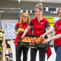 The fruit and vegetable department in the best of hands.