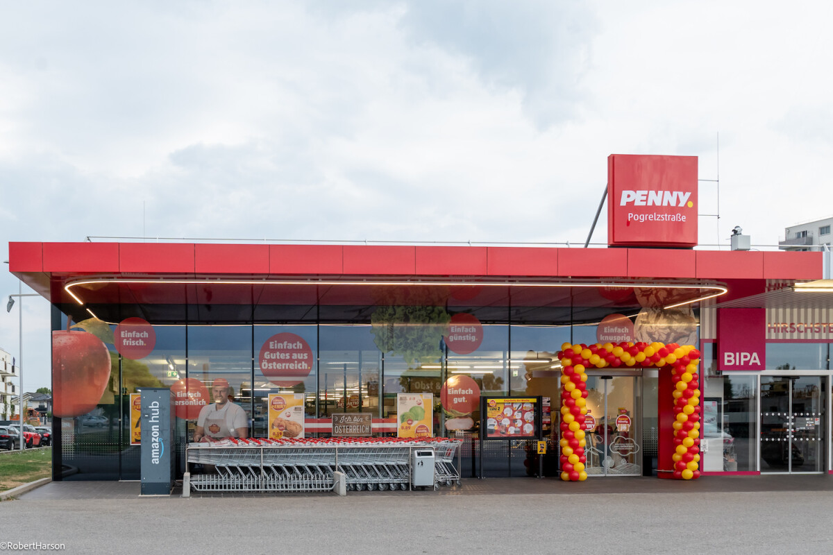 PENNY store on Pogrelzstraße in Vienna