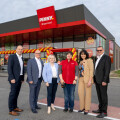 PENNY Sales Manager Meat Thomas Ruhmer, Sales Director Niko Karras, Sales Manager Anita Leitner, Branch Manager Michaela Rozenits, Area Manager Elfriede Bauer, Area Manager Meat Thaddäus Wiesinger (from left to right).