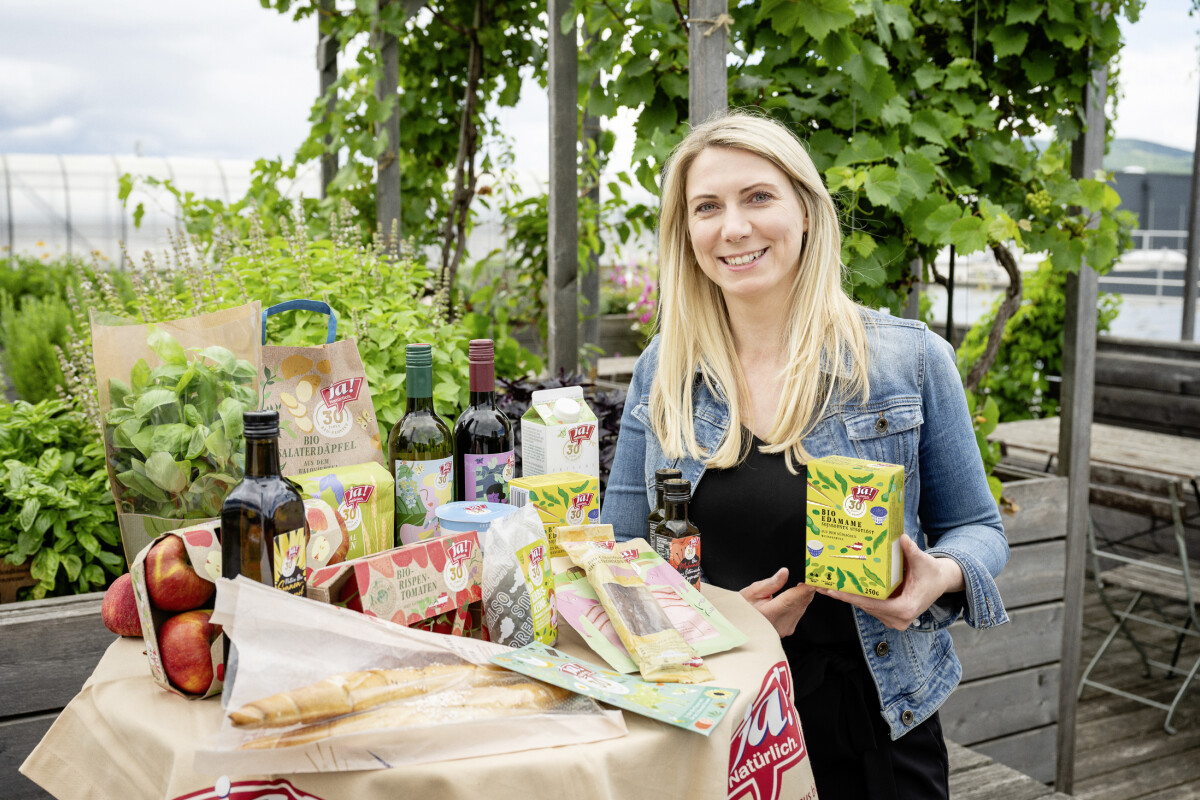 Klaudia Atzmüller, Managing Director of Ja! Natürlich: ‘With the Ja! Natürlich organic edamame, we have our finger on the pulse.’