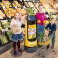 The little customers are also delighted with the new service robot in the BILLA store.