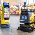 The ‘Gloggi’ service robot and the ‘GLupschi’ cleaning robot are now providing customers with a state-of-the-art shopping experience.