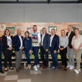 (f.l.t.r.): Heinrich Prokop (CEO Clever Clover), Herta Bohusek (BILLA Sales Manager), Hamed Mohseni (BILLA Sales Director), Jasmin Psick (BILLA PLUS Store Manager), Markus Kuntke (Head of Trend and Innovation at REWE International AG), Helge Haslinger (Board Director of Sparkasse Niederösterreich Mitte West) Wilhelm Schick (BILLA Regionality Manager), Petra Hollaus (Customer Advisor at Sparkasse Niederösterreich Mitte West) Stefan Hagenauer (Target Group Management Commerce at Sparkasse Niederösterreich Mitte West), Marion Grammel (Expert Clever Clover) and Burkhard Schindlegger (Head of Commercial Customers at Sparkasse Niederösterreich Mitte West) at the meet-up event in St. Pölten.