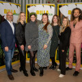 (f.l.t.r.): Michael Paterno (BILLA Executive Board), Lea Green (BILLA GOOD FOOD BOARD), Jelena Maier (BILLA GOOD FOOD BOARD), Daniela Schwarz-Knehtl (Head of BILLA Marketing), Nina Stanojevic (BILLA Marketing), Lara Selina Diebold (BILLA GOOD FOOD BOARD) and Hank Ge (BILLA GOOD FOOD BOARD) celebrate plant-based indulgence at Veganuary.