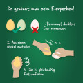 With three little tricks you can win very quickly at the Eierpecken.