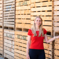 Klaudia Atzmüller, Head of Ja! Natürlich, at the Lobau Organic Centre