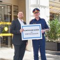 from left: Raz Manne, Head of Corporate Security REWE Group Austria, Major General Karlheinz Dudek, Head of the Office Strategy, Organisation and Service Enforcement Regional Police Directorate Vienna