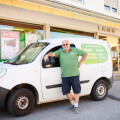 ADEG merchant Bernhard-Reinhold Lang from Riedlingsdorf in Burgenland (district of Oberwart) regularly offers delivery services.