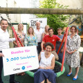 From left to right: Markus Geyer, Managing Director of BIPA; Karin Maier, Staff Unit Sustainability & CSR at BIPA; Noreen v. Münchhausen, Head of Marketing P&G Austria; Christian Zimlich, Country Manager P&G Austria; Edith Steinbach, Trade Marketing P&G Austria; Klaus Schwertner, gf. Caritas Director of the Archdiocese of Vienna; Elisabeth Drabek, Corporate Fundraising & CSR of Caritas Archdiocese of Vienna; Anna Parr, Secretary General of Caritas Austria and Clementine Rath, Head of Mutter-Kind-Haus Immanuel.