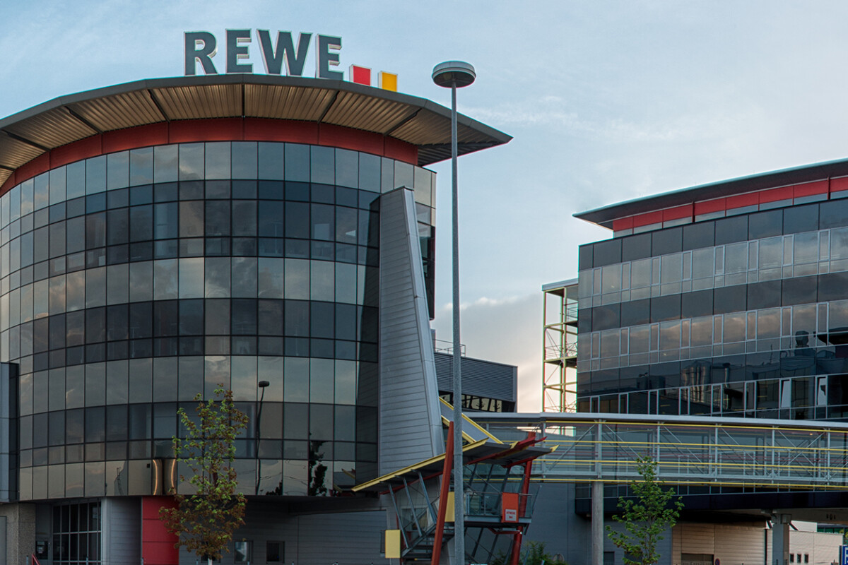 Die REWE Group Zentrale in Wr. Neudorf.