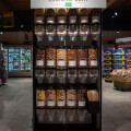 Patrick Bastirsch (BILLA retailer in Himberg) is pleased to offer his customers special features such as an unpackaged filling station for organic food in the store.