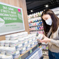 Grüne Etiketten für nachhaltige BIPA Produkte