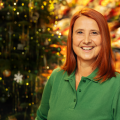 ADEG saleswoman Bernadette Himmelbauer celebrates Christmas with the whole village