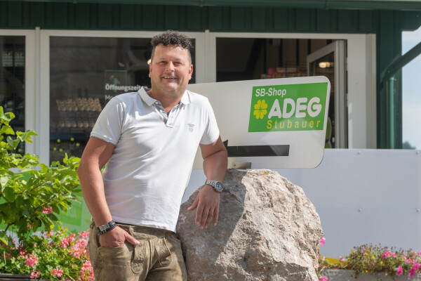 ADEG retailer Markus Stubauer recently opened the first ADEG self-service store in Upper Austria in the municipality of Maria Neustift (Steyr-Land district)
