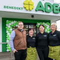 ADEG retailer Stefan Benedikt can always rely on his dedicated team.