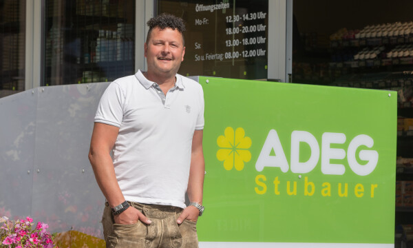 ADEG Kaufmann Markus Stubauer eröffnete in der Gemeinde Maria Neustift (Bezirk Steyr-Land) vor kurzem den ersten ADEG Selbstbedienungsmarkt in Oberösterreich.
