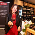 Winzerin Silvia Heinrich vom gleichnamigen Weingut in Deutschkreutz im Burgenland war ebenfalls mit ihren Weinsorten beim BILLA Event vertreten.