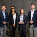 Corporate Communications & Public Affairs, headed by Claudia Riebler, has been reinforced by two experienced communicators: Simone Hoepke and Marcus Schober will speak for REWE Group Austria and BILLA alongside Paul Pöttschacher. f.l.t.r.: Paul Pöttschacher, Simone Hoepke, Claudia Riebler, Marcus Schober