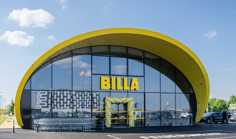 Außenansicht eines BILLA Markts