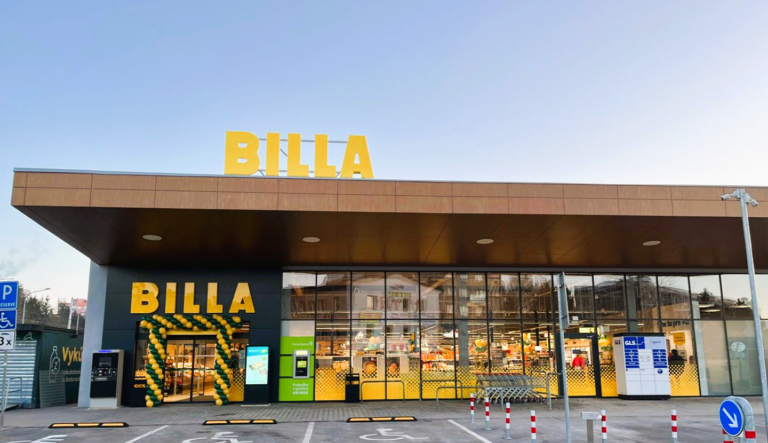 Außenansicht eines BILLA Markts