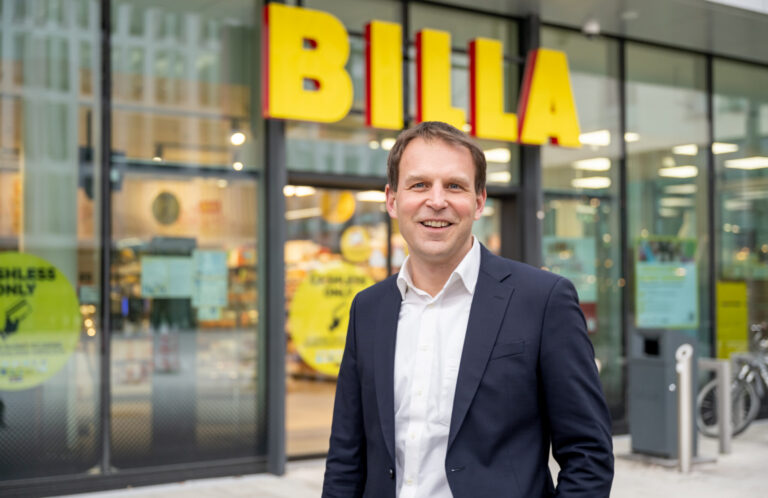 BILLA Vertriebsdirektor Eric Scharnitz